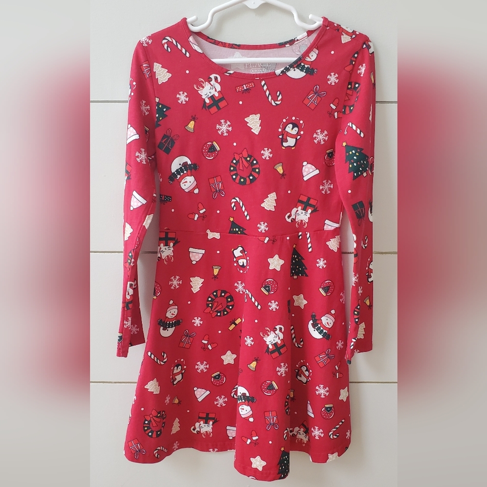 The Children's Place Red Holiday Dress